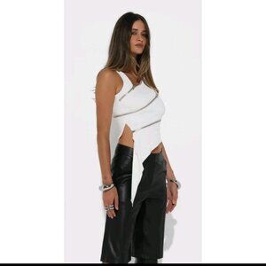 BY.DYLN Addison Top in White Size M